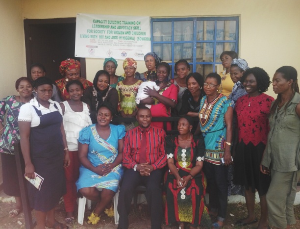 Cross session of SOWCHAN members during NACA supported workshop on capacity building and leadership/advocacy training for SOWCHAN Executives, Abuja, June 2015.