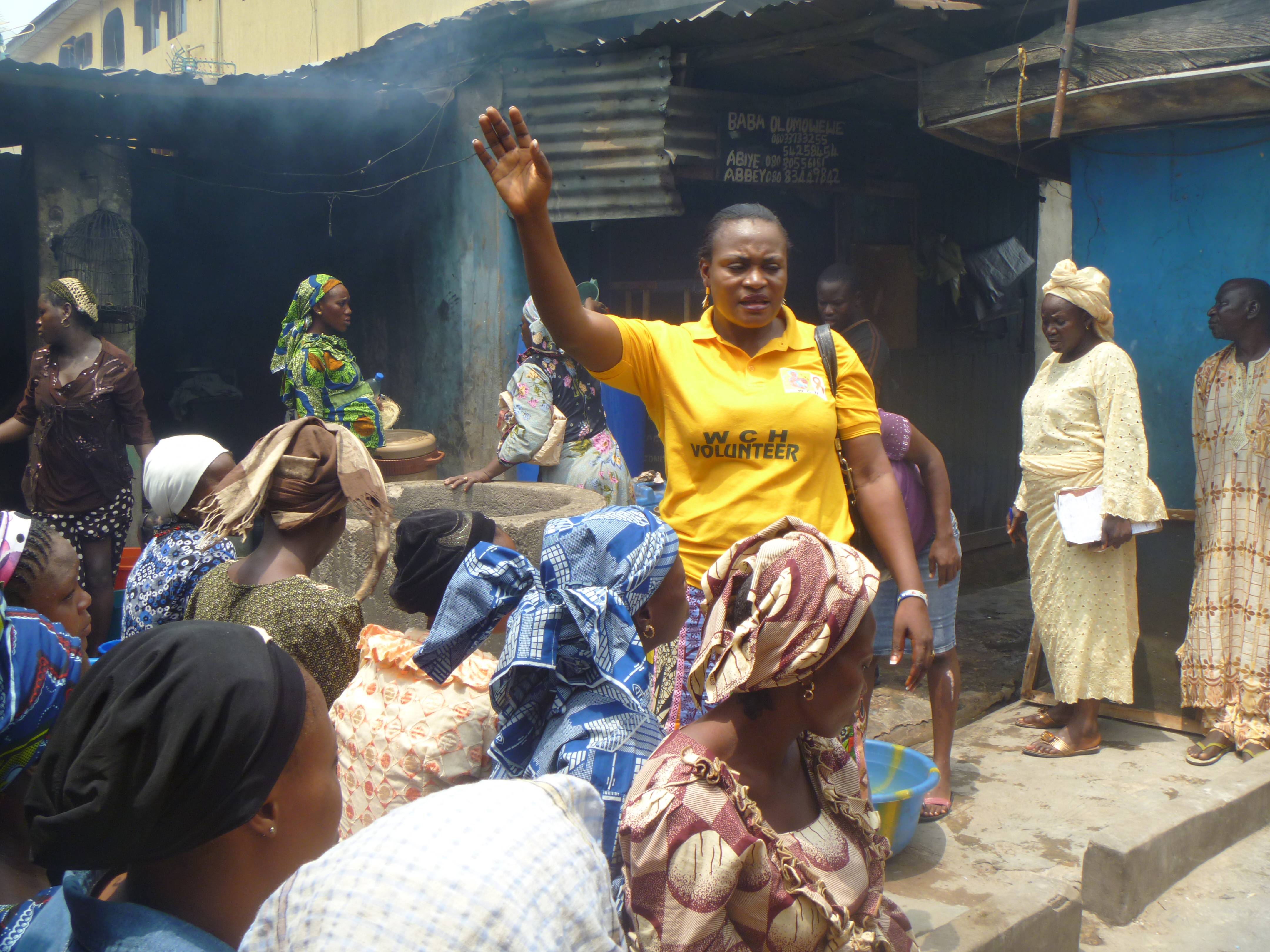 SOWCHAN National Coordinator Lucy standing with other women activists during Leadership Capacity Building training in New York, supported by UNDP.