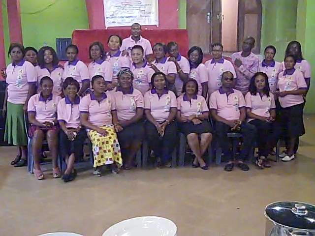 Group picture of SOWCHAN National/State Chapters Coordinators (Champions) training organized by NACA/UN Women on Gender-Based Violence and HIV/AIDS in Nigeria.
